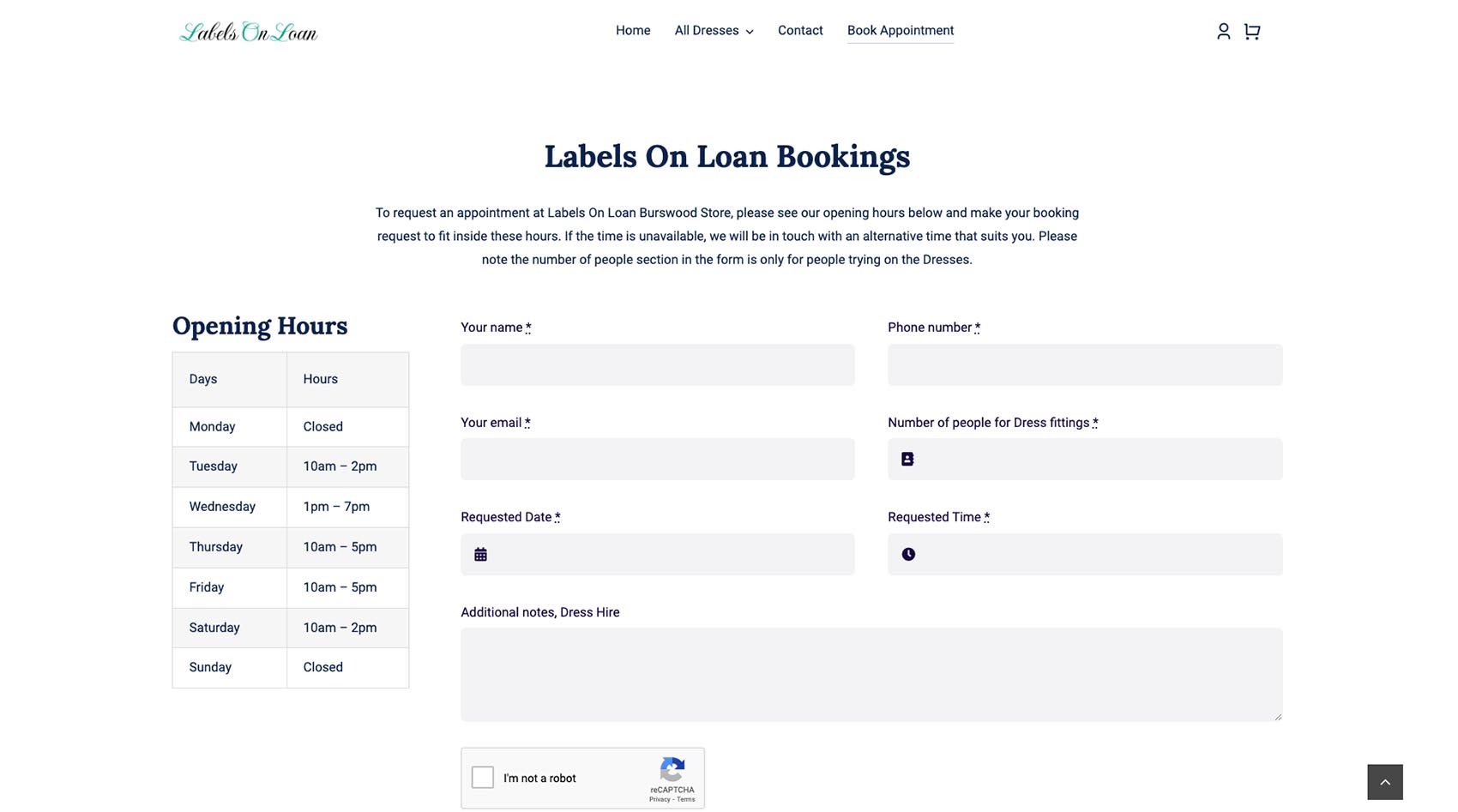 Labels On Loan Booking